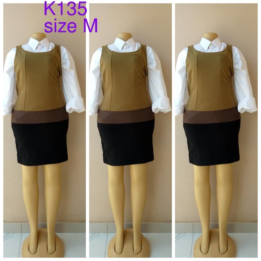 Three-color sundress size M