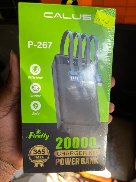 Powerful and original power banks for sale k300 to k800