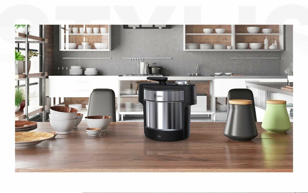 Syinix S-mortar Automatic All Purpose Swallow Maker - 5L