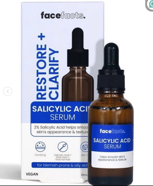 Facefacts Salicylic Acid serum