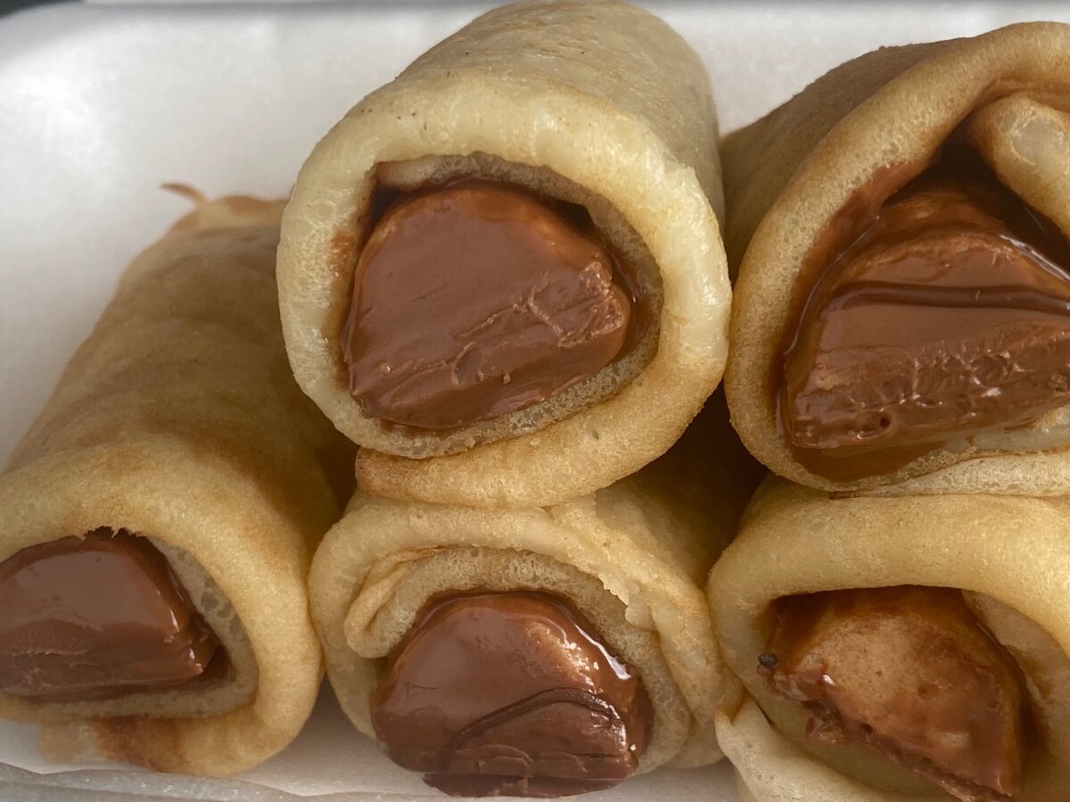 Roulés au chocolat fondant