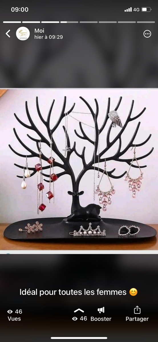 Arbre à bijoux 😊