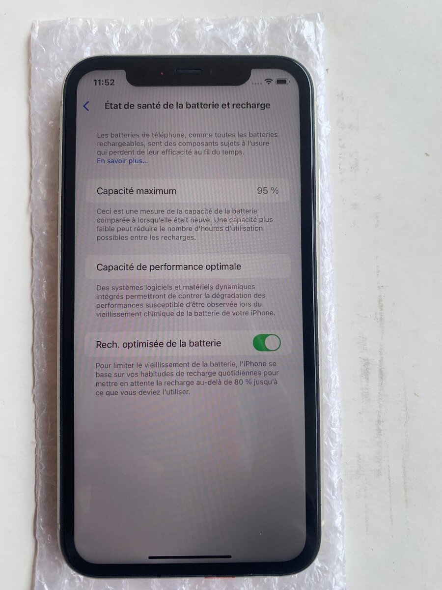 iPhone 11 Simple 64G Quasi Neuf Blanc