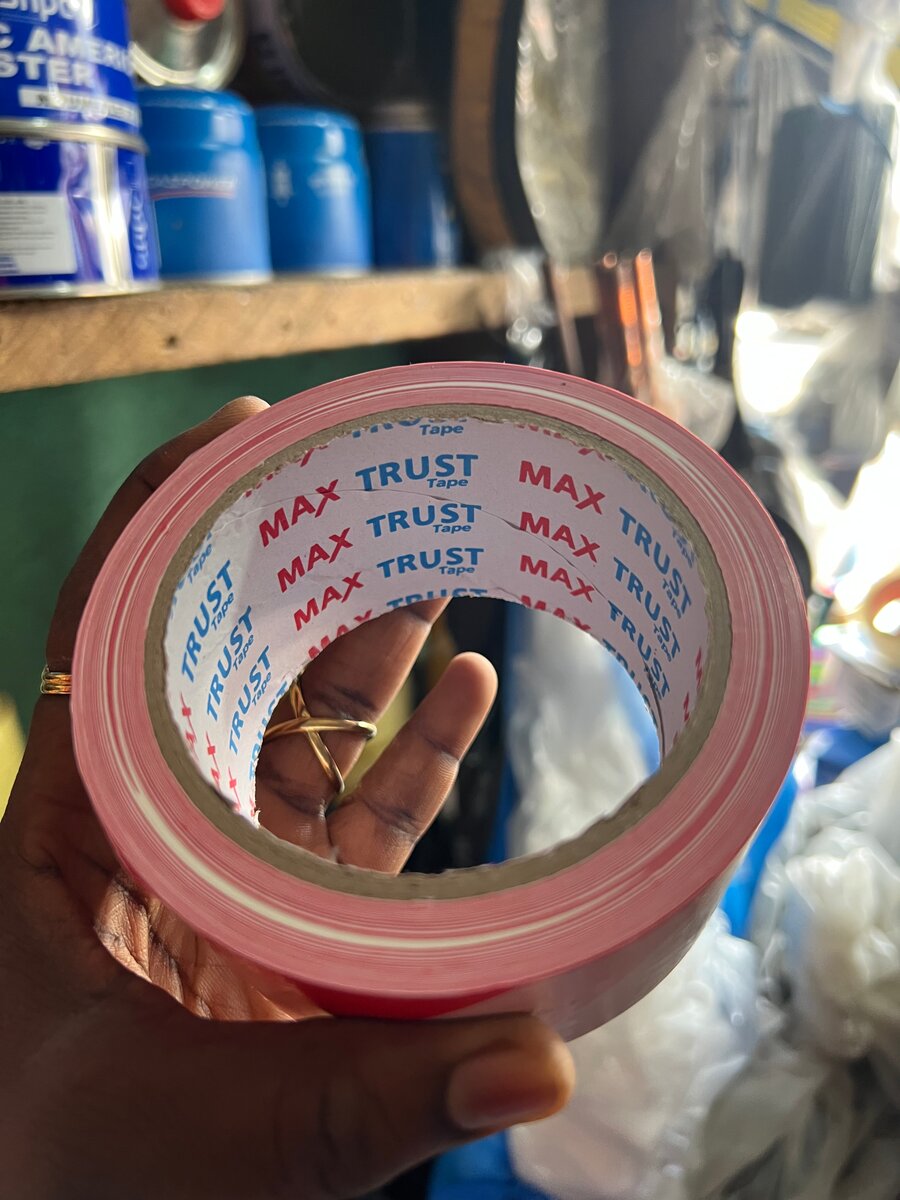 Ruban adhésif MAX TRUST résistant