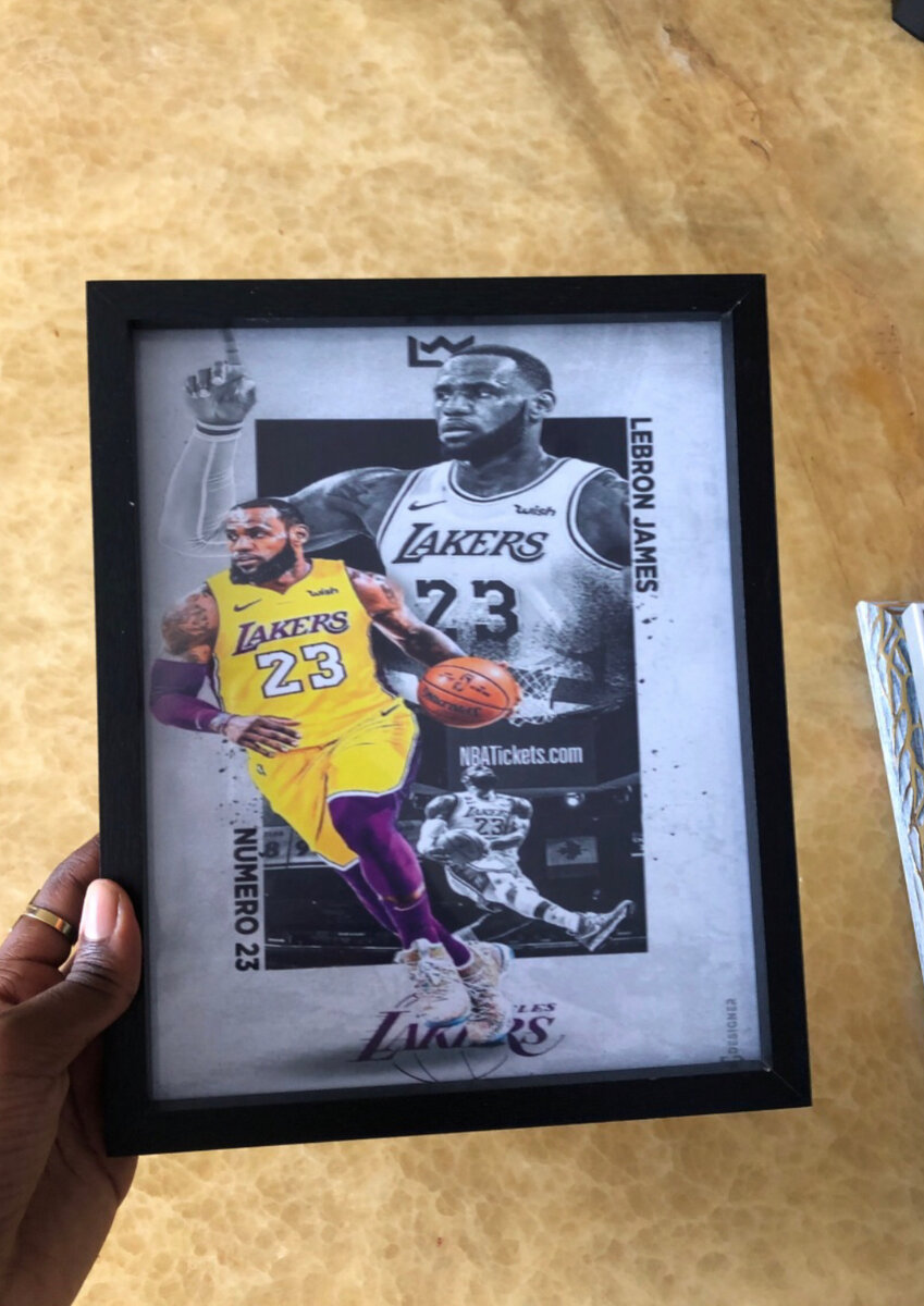 Cadre photo décoratif