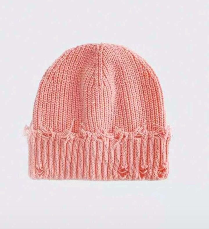 Bonnet tricoté tendance