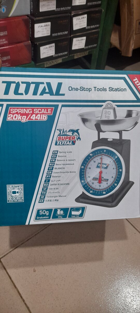 Balance mécanique 20kg TOTAL