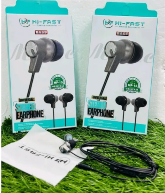 Hi-Fast handsfree super bass Stereo EarPhones