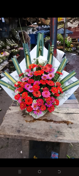 Bouquet floral éclatant