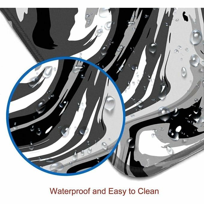 Large Mouse Pad - Grey/Black/White