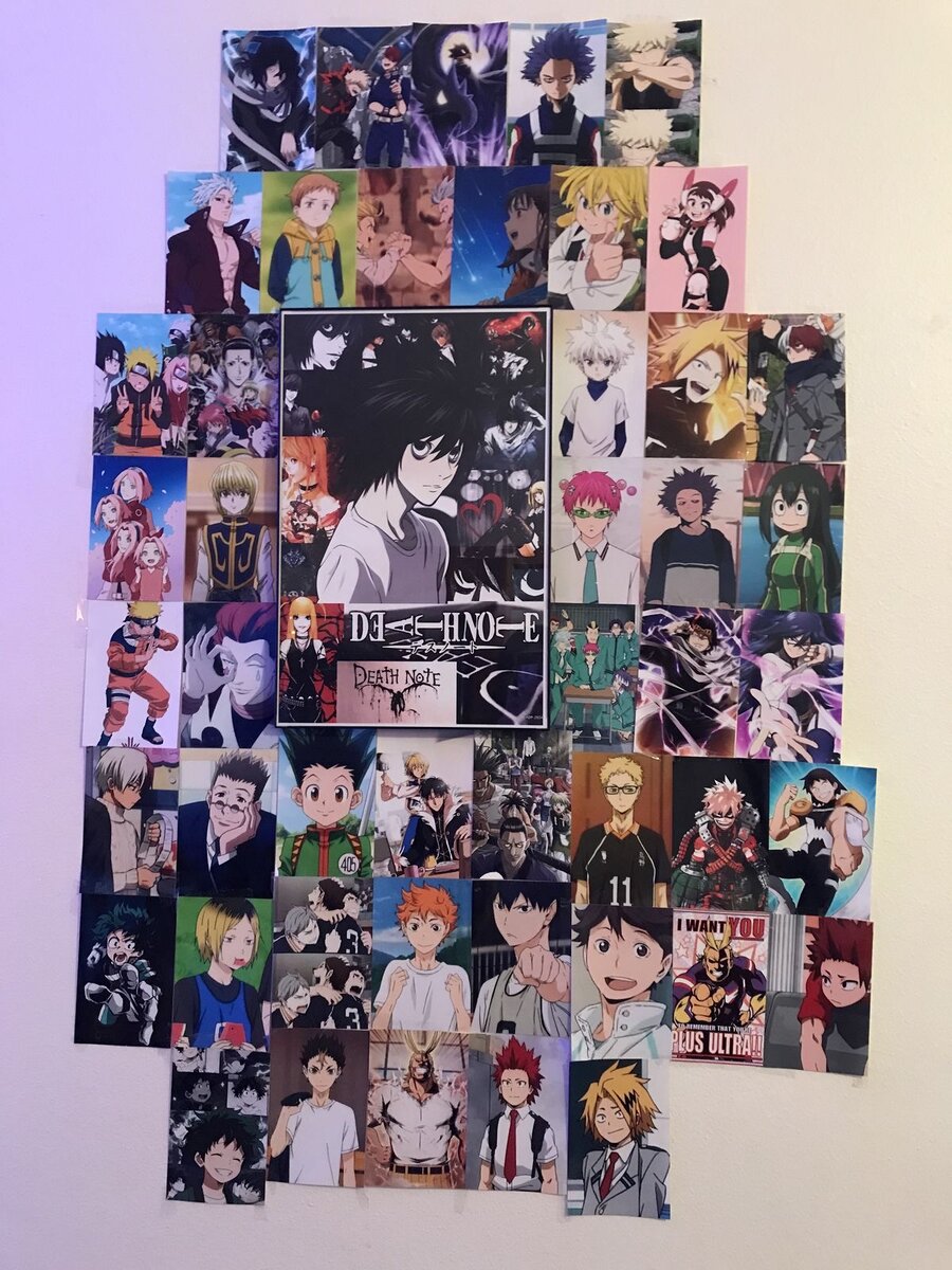 Posters d'Anime Colorés