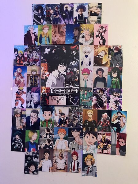 Posters d'Anime Colorés
