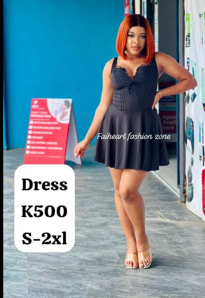 Beautiful, stylish and high-quality women's dress black