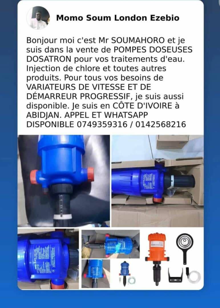 Pompe Doseuse Dosing Dosatron