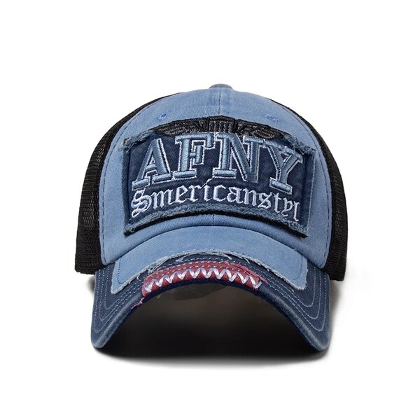 Casquette en jean vintage