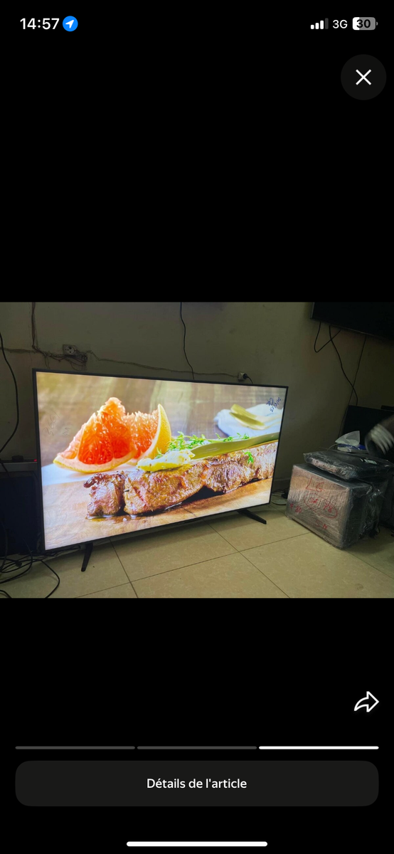 Smart TV 4K UHD 55 pouces