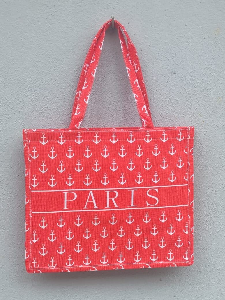 Sac cabas Paris imprimé
