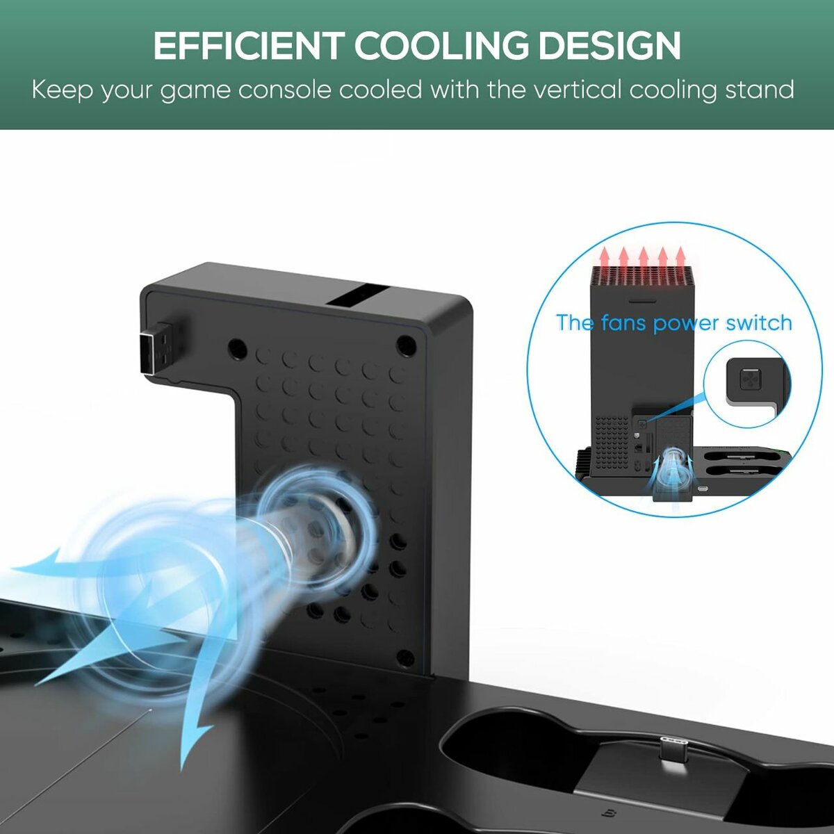 Support de Refroidissement pour Console