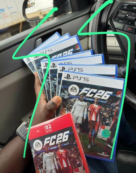 Cd FC26 pour PS5 et Switch