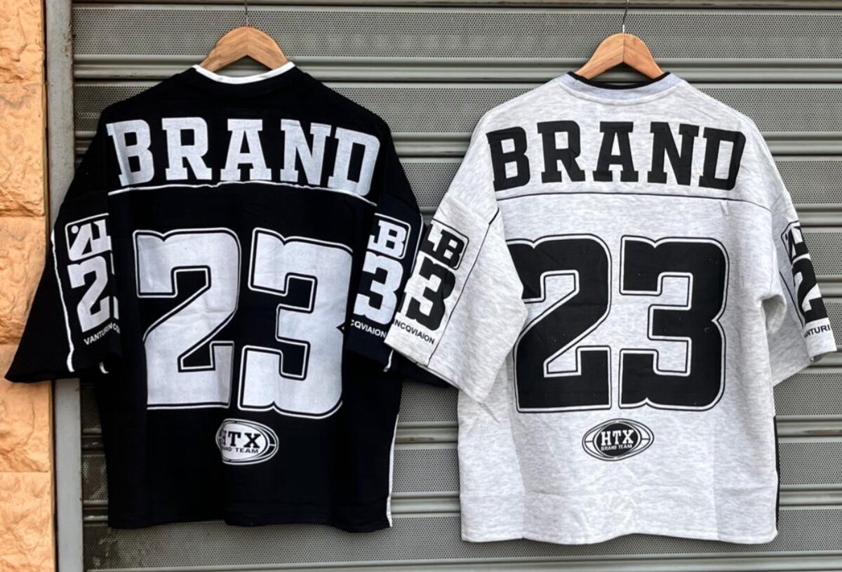 T-shirt oversize sportif