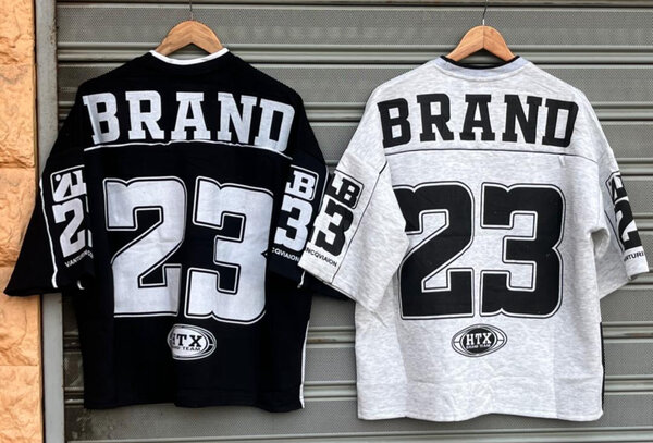 T-shirt oversize sportif