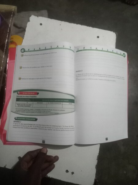 Cahier EPS 4e Édition 2019