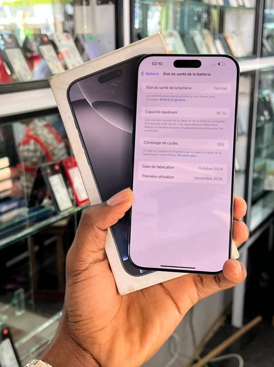 Smartphone dernier modèle