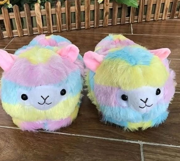 Плюшевые тапки💕