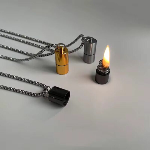 Briquet Pendentif Métal