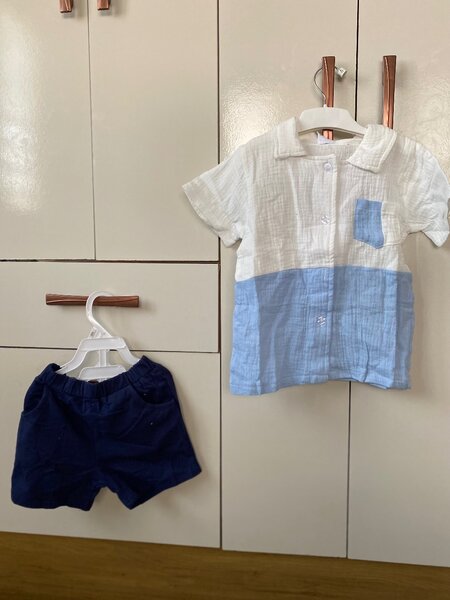 Shorts and shirt