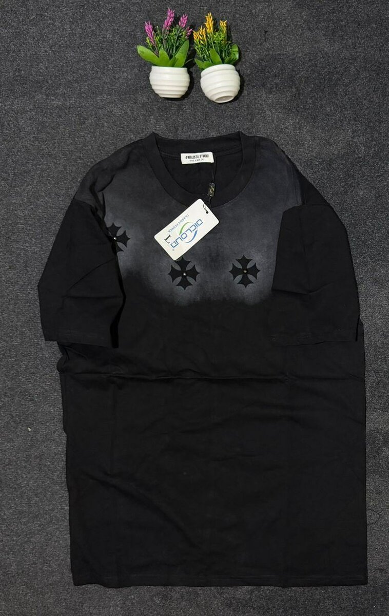 T-Shirt Noir Graphique