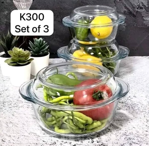Set of 3 Pots