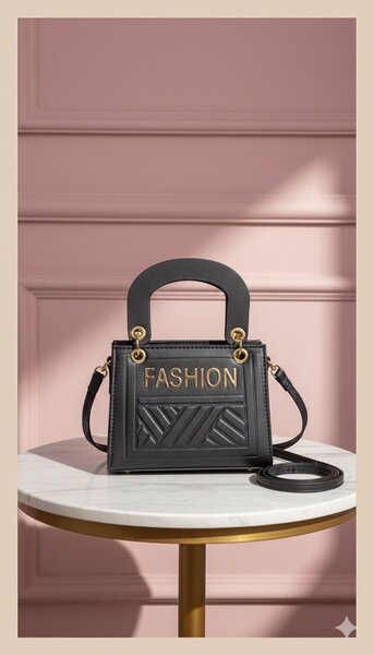 Sac à main noir FASHION