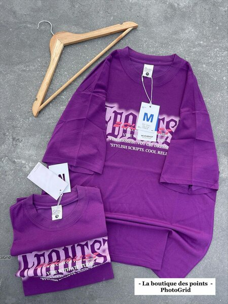 T-Shirt Oversize Unisexe Imprimé