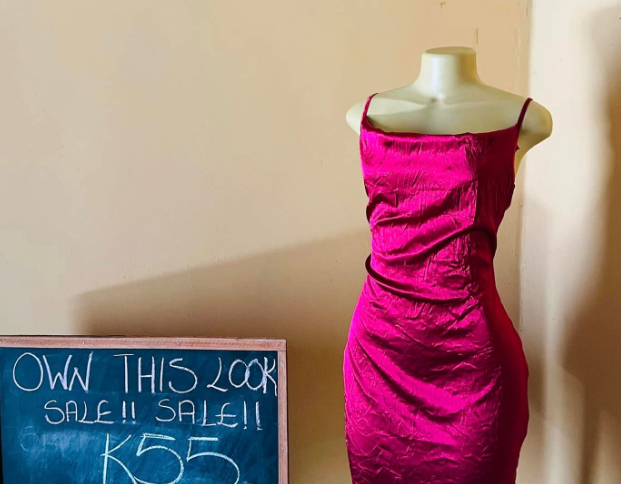 Party dress burgundy