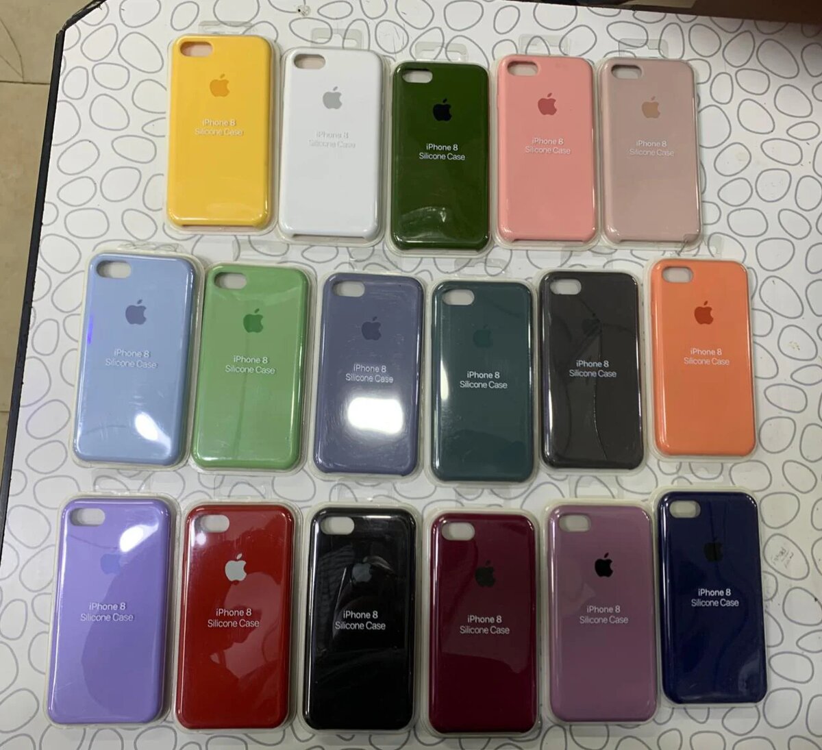 Silicone phone cases
