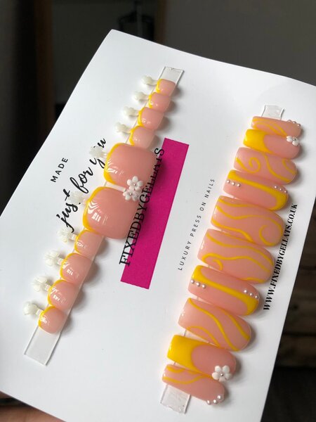 Ongles pressés luxe