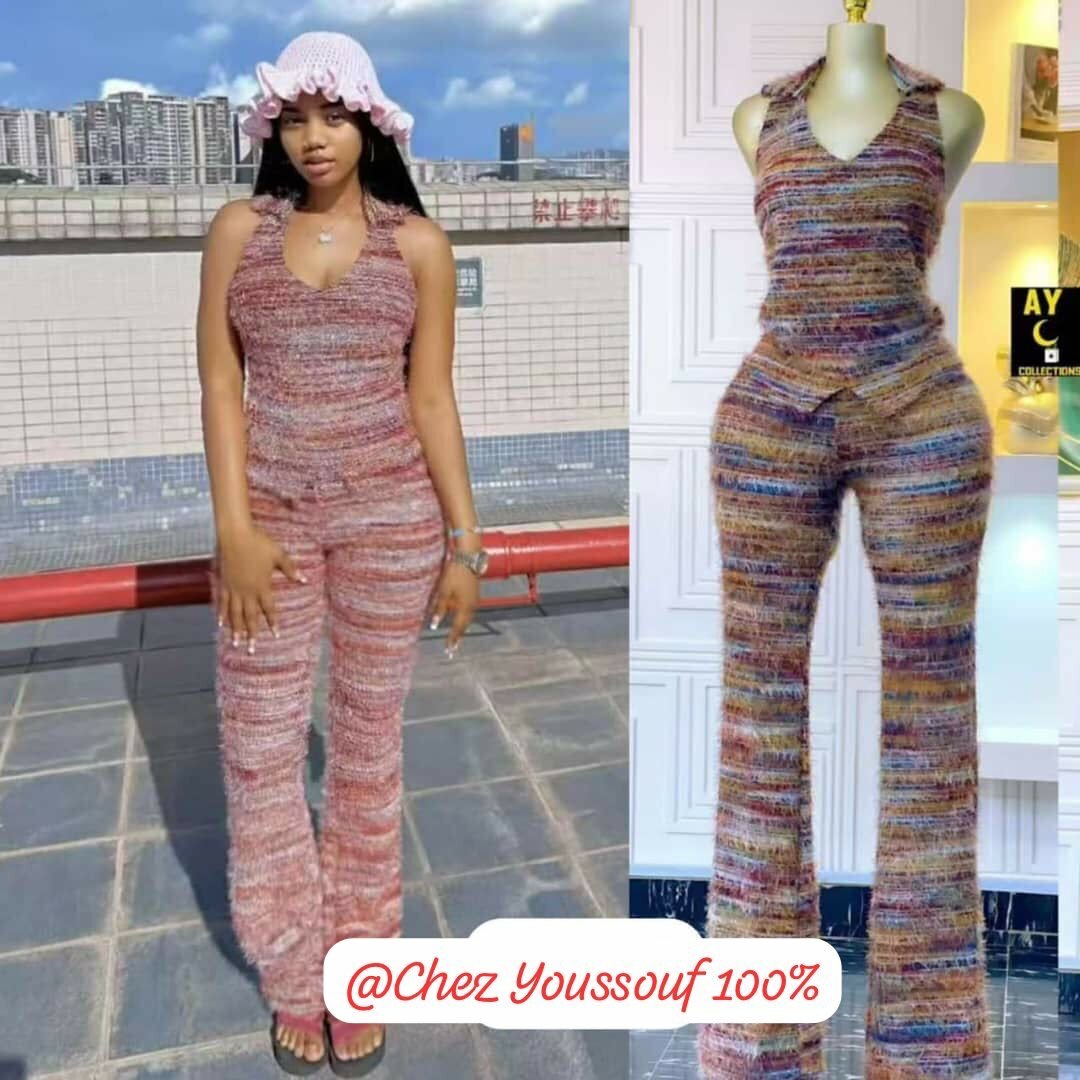 Robe asymétrique bleue