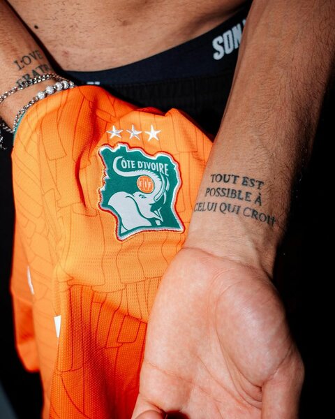 Maillot Côte d'Ivoire 2023