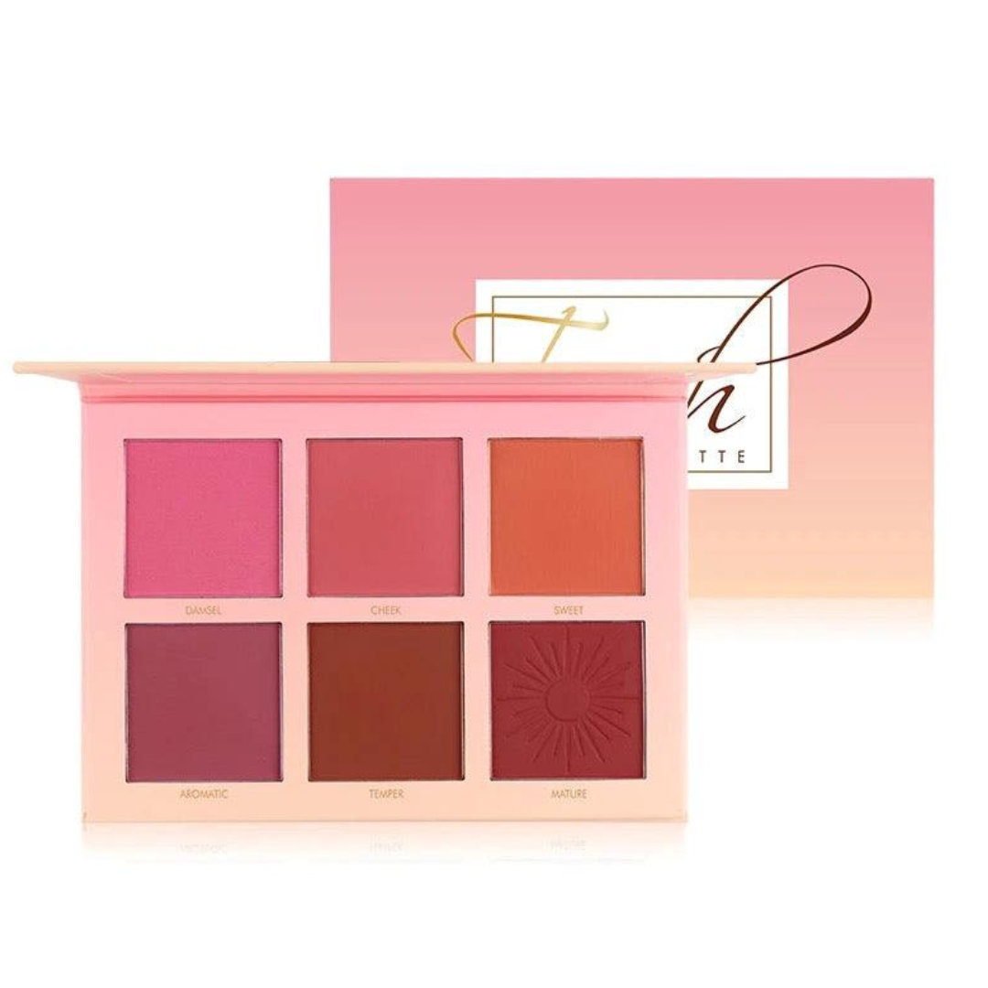 Imagic Professional-6 color Touch Blush Palette