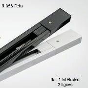 Spot LED sur rail moderne