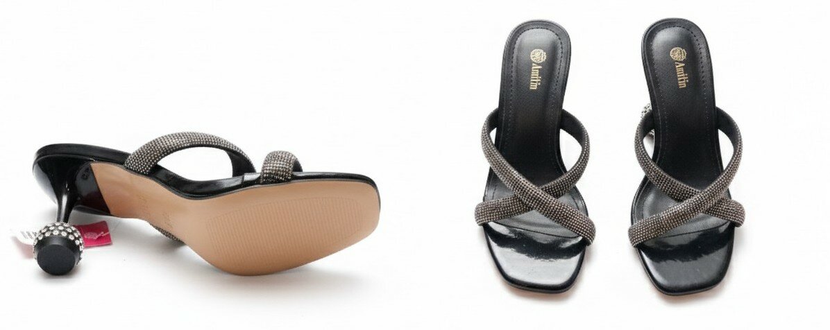 Demi-talon amitin femme