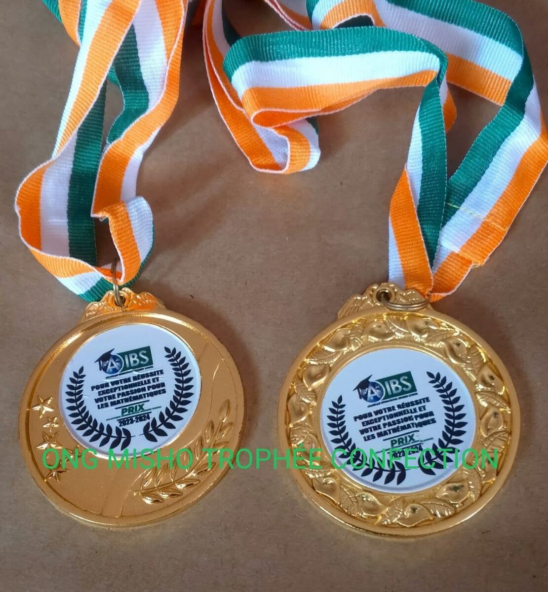 MÉDAILLE PERSONNALISÉE