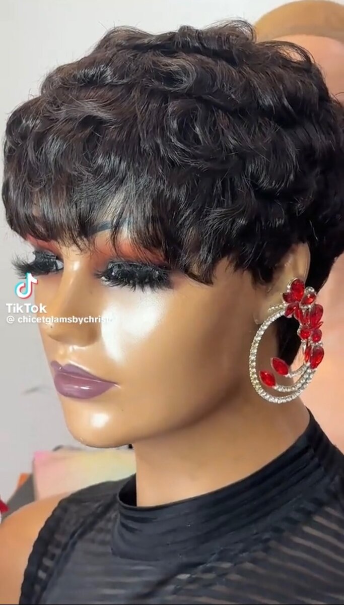 Perruque coupe petit garçon