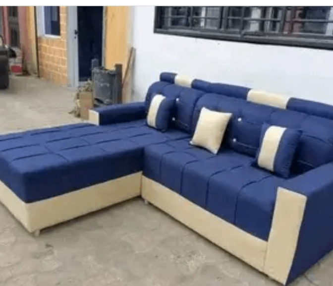 Canapé d'angle moderne en velours