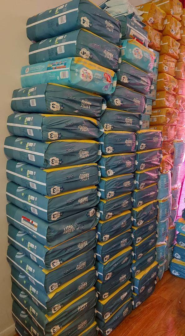 Little angels diapers size 1,2,3,4,4+,5,5+,6,6+,7