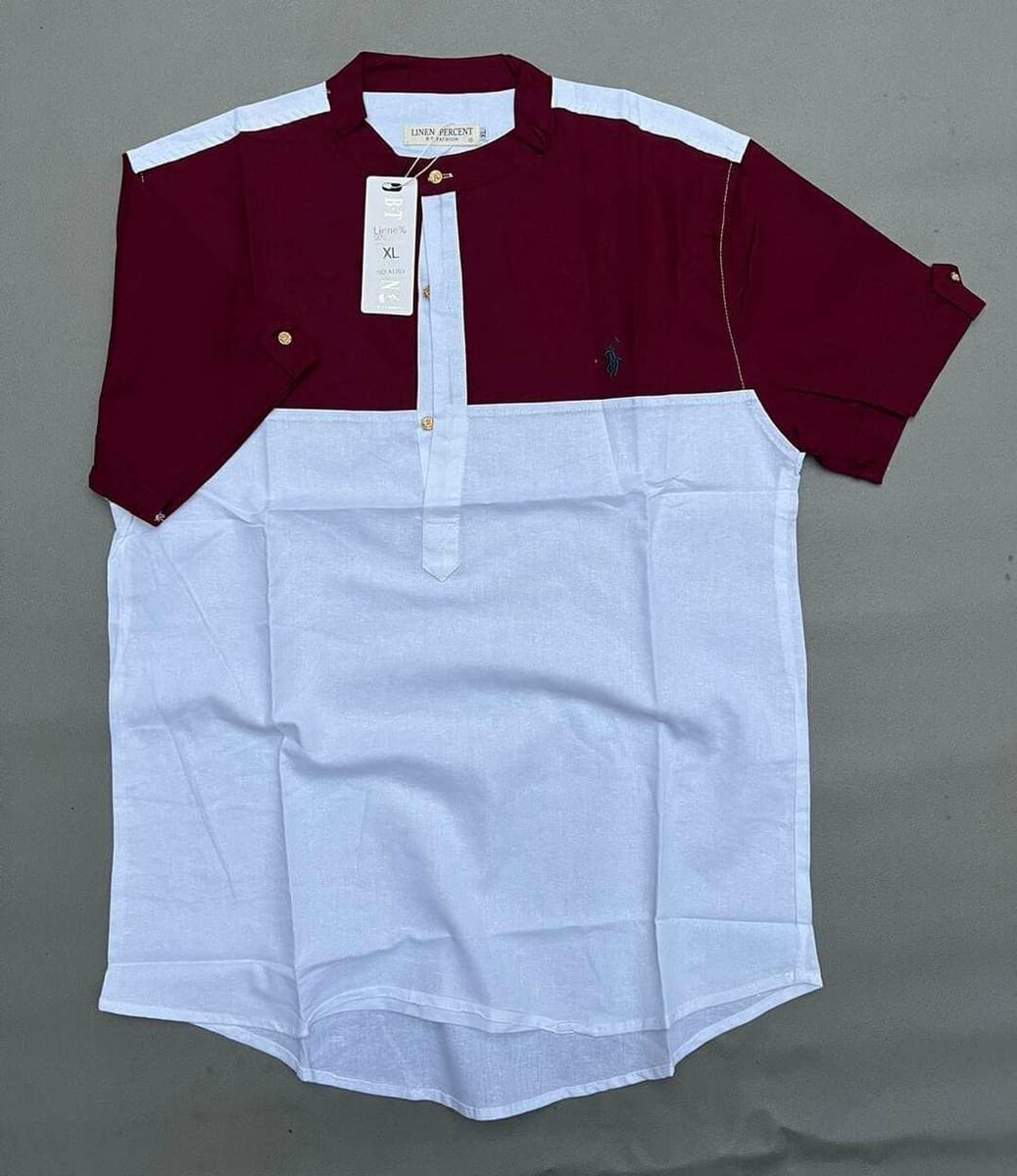 Belles chemises en lin cassé