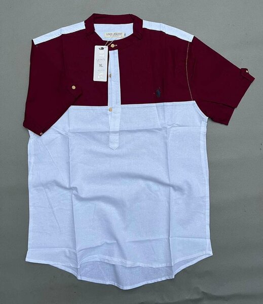 Belles chemises en lin cassé