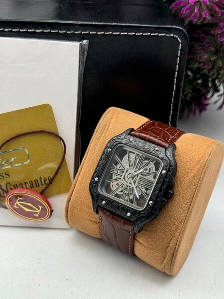 Cartier Leather Watch
