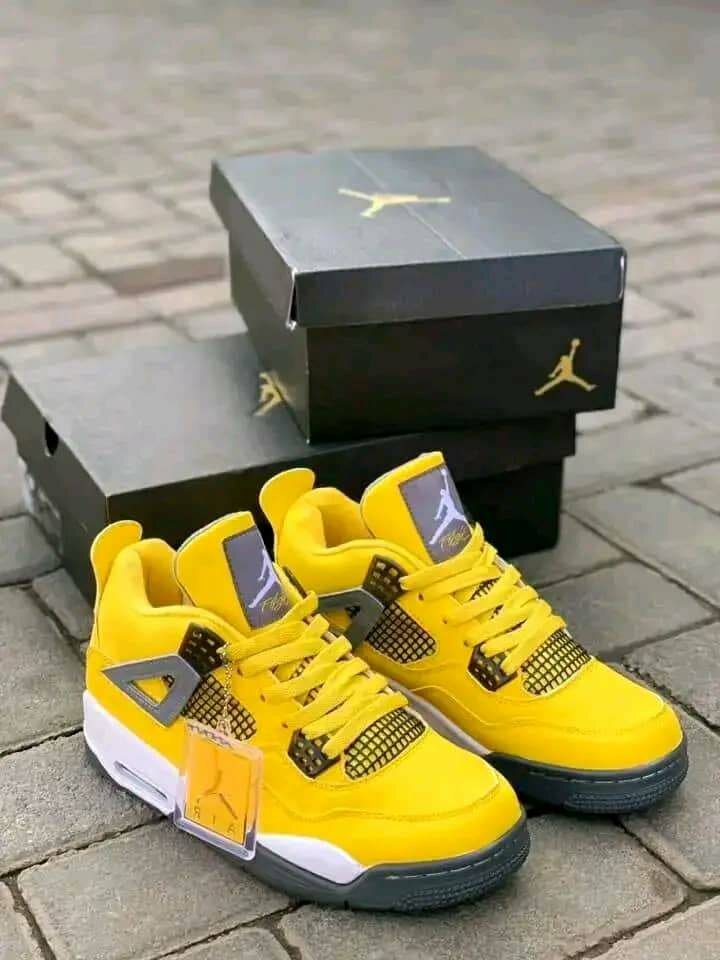 Jordan 4 yellow